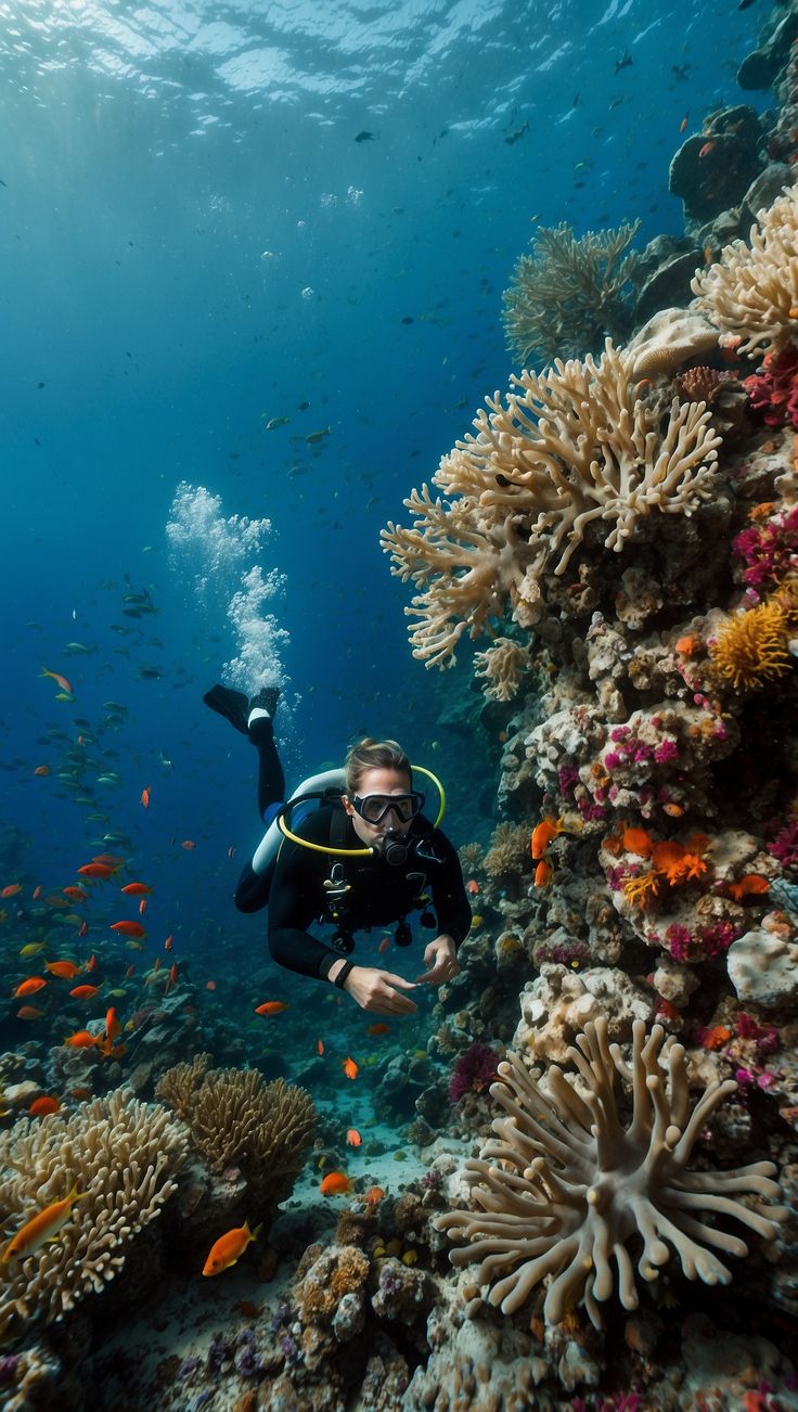 Snorkel diving